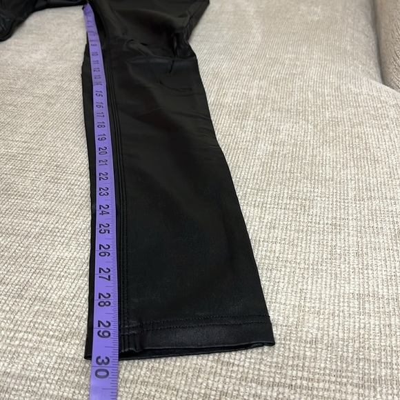 ⭐️ Shinestar faux leather skinny pants- size medium - Picture 6 of 9